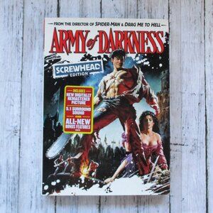 Army of Darkness Screwhead Edition DVD Movie Case Sleeve